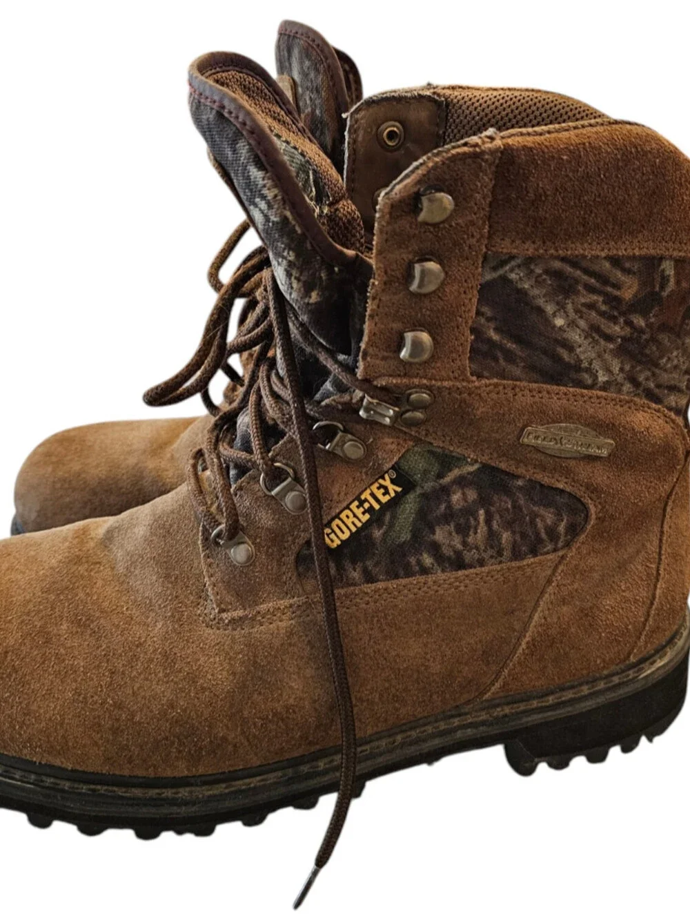 Cabela's Mens Hunting Camo Boots 81-2170 Gor-Tex Thinsulate Lace Up Size 13